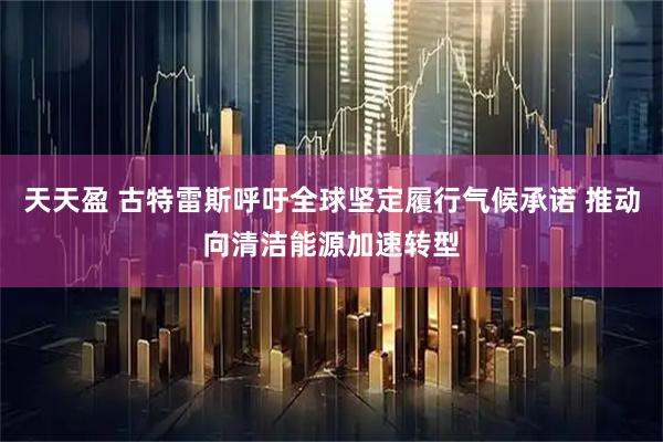天天盈 古特雷斯呼吁全球坚定履行气候承诺 推动向清洁能源加速转型