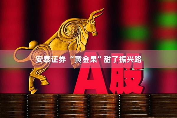 安泰证券 “黄金果”甜了振兴路